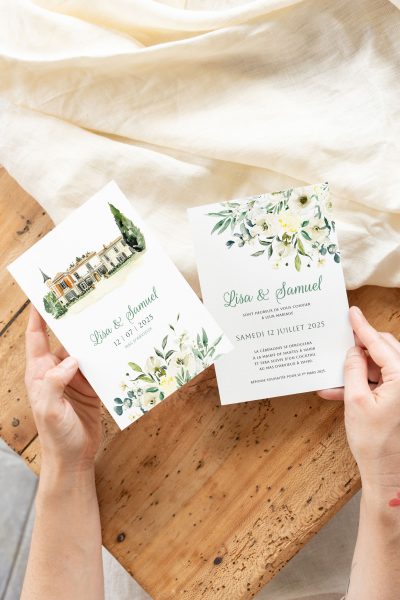 Faire-part Mariage Mas d’Arvieux