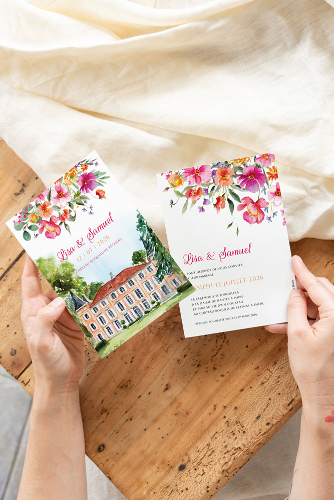 Mariage château de Roquelune